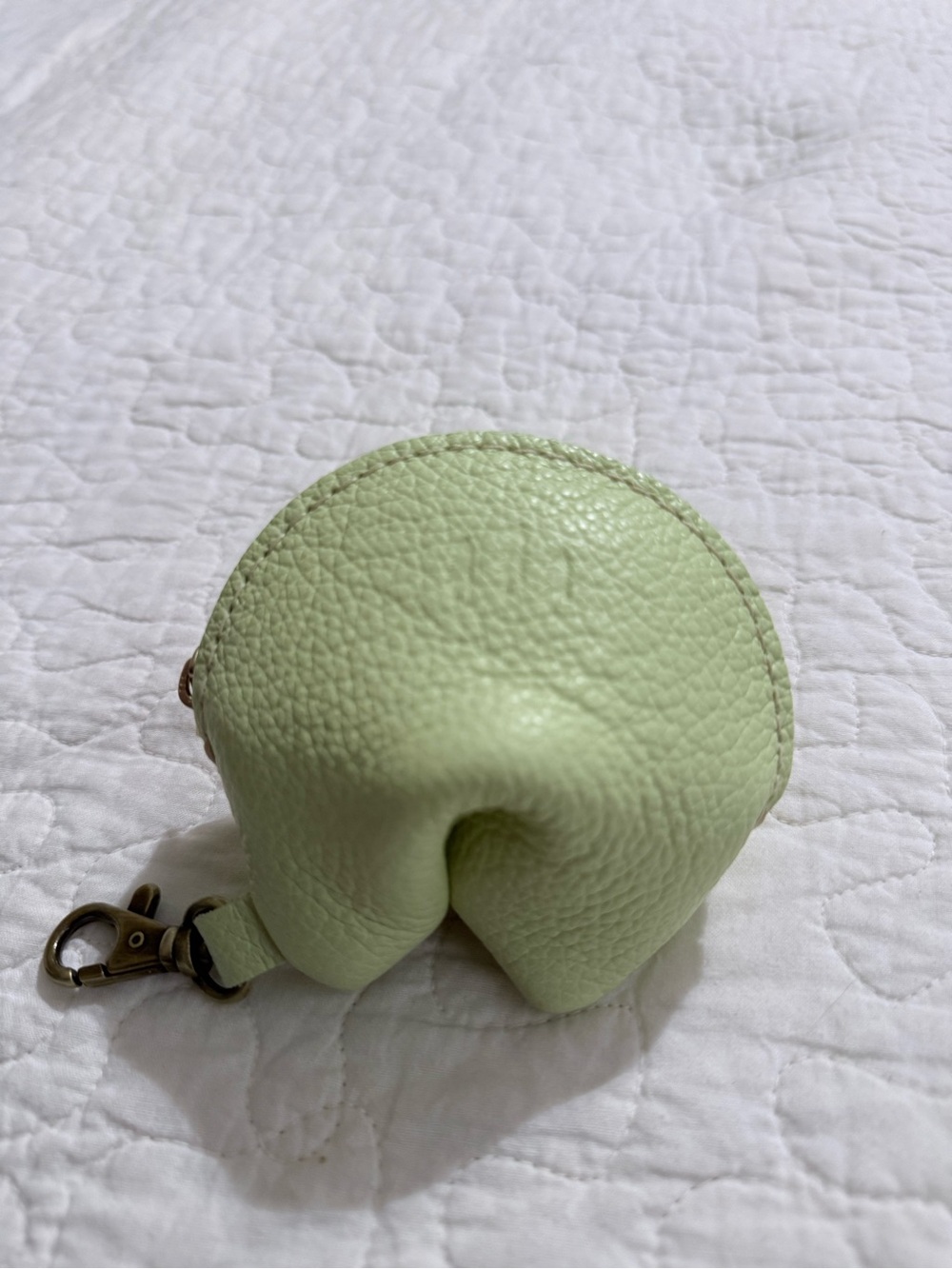 Portland Leather Goods Fortune Cookie Keychain